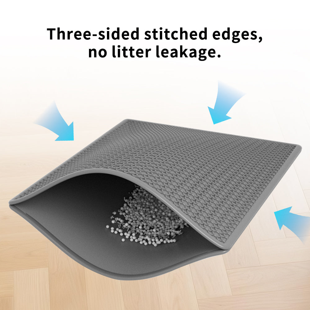Waterproof cat litter floor protection mat