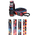 Waterproof PVC-coated dog leash set for outdoor walking