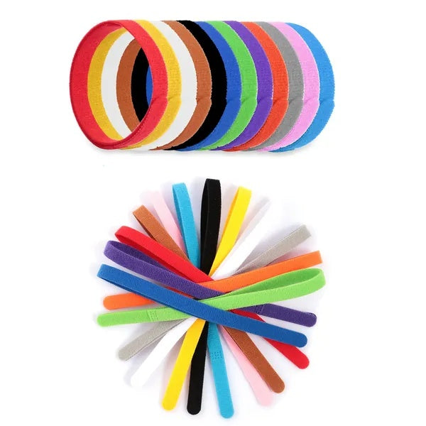 Soft whelping puppy collars for litter identification